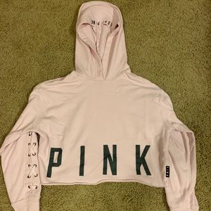 VS PINK CROP TOP SWEATER